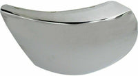 AUTOS PARTS PLUS Set Of 2 Front Bumper End Caps Chrome Steel Left Driver & Right Passenger Side Direct Replacement Compatible With 2007-2012 Chevrolet Silverado 2500HD 3500HD GM1017107 GM1016107
