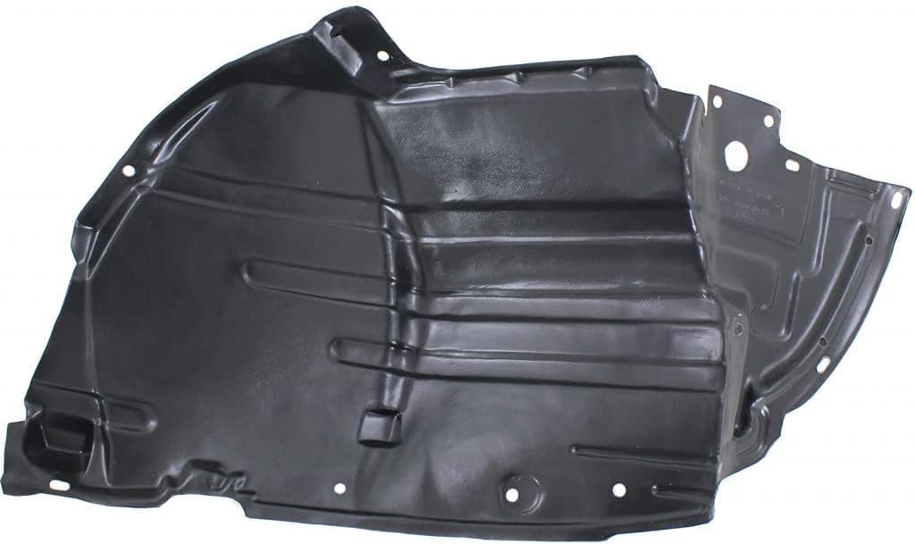 Front Fender Liner Left Driver Side Direct Replacement Compatible With 2003-2004 Infiniti G35 IN1248102 63845AM600