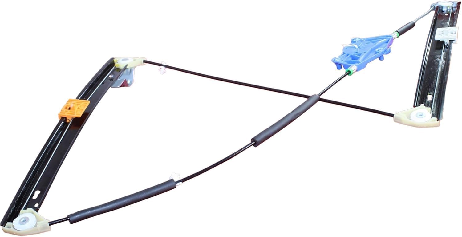 Front Power Window Regulator Without Motor Left Driver Side Direct Replacement Compatible with 2004-2008 Audi A4 AU1350102 8E0837461C