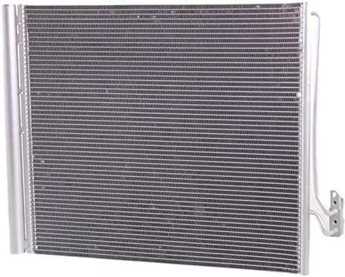 Front AC Condenser Aluminum Core Direct Replacement Compatible With 2006-2012 Land Rover Range Rover RO3030110 LR010843