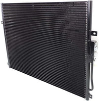Front A/C Condenser Aluminum Core Direct Replacement Compatible With 1999-2003 Jeep Grand Cherokee CH3030152 55115918AE