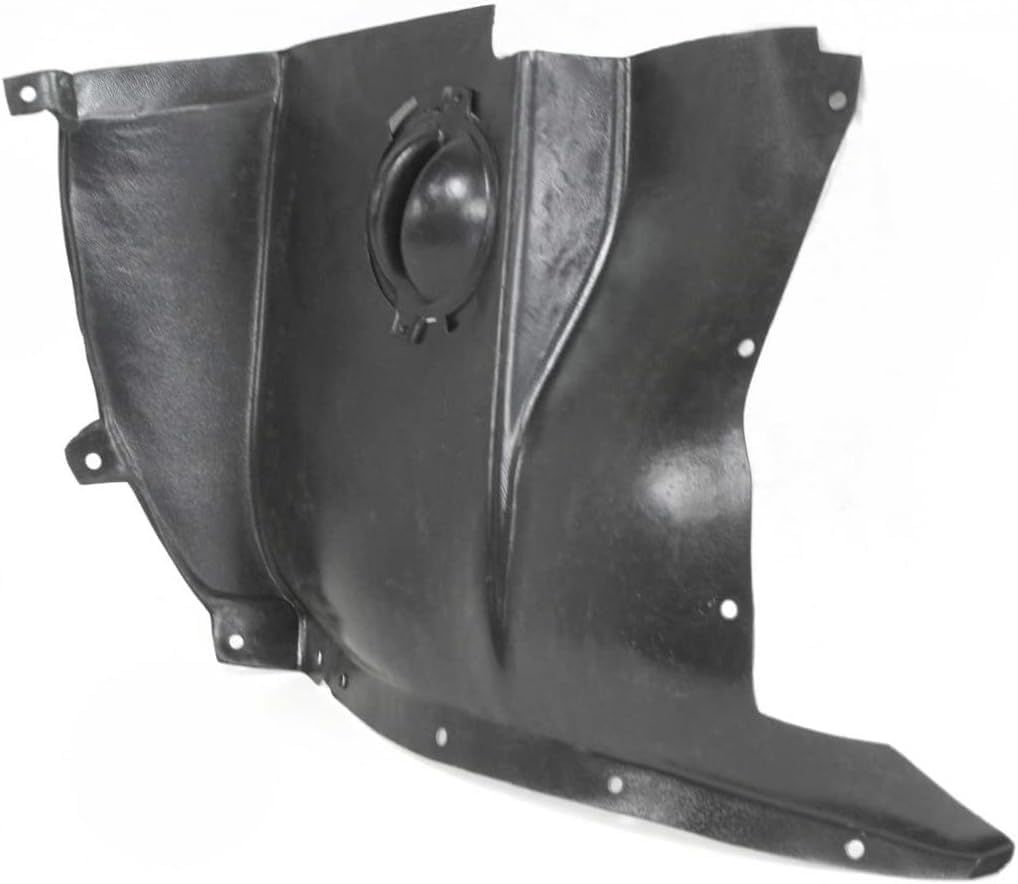 Front Section Fender Liner Left Driver Side Direct Replacement Compatible With 2005-2013 Chevrolet Corvette GM1248176 15233301
