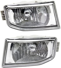 Set Of 2 Front Fog Light Lens And Housing Right Passenger & Left Driver Side Direct Replacement Compatible With 2004-2006 Acura MDX AC2593105 AC2592105 33901S3VA11 33951S3VA11
