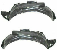 AUTOS PARTS PLUS Front Engine Splash Shield Under Cover + Fender Liners Left Driver & Right Passenger Side Direct Replacement Compatible With 2006-2011 Honda Civic HO1228112 HO1248130 HO1249130