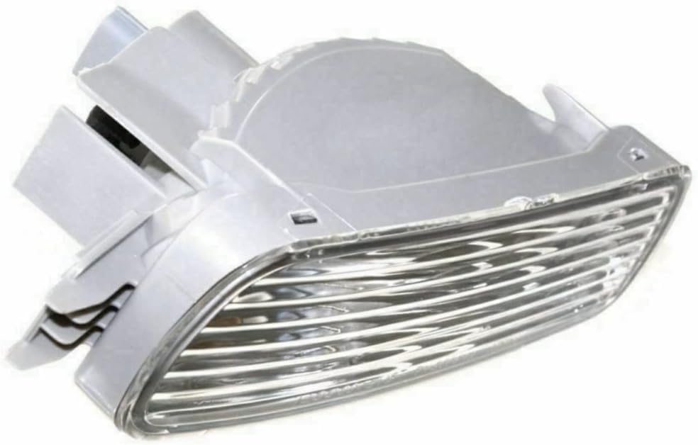 Front Bumper Chrome Steel + Lower Valance + Upper Filler + Head Lamps Fillers + Signal Lights Direct Replacement Compatible With 2001-2004 Toyota Tacoma TO1095196 TO1087112