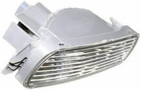 Front Bumper Chrome Steel + Lower Valance + Upper Filler + Head Lamps Fillers + Signal Lights Direct Replacement Compatible With 2001-2004 Toyota Tacoma TO1095196 TO1087112