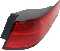 Set Of 2 Tail Light Outer Assembly Left Driver & Right Passenger Side Direct Replacement Compatible With 2014-2015 Kia Optima KI2804114 ‎‎‎‎‎‎KI2805114 924014C500 924024C500