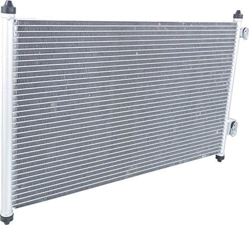 Front A/C Condenser Aluminum Core Direct Replacement Compatible With 2001-2005 Honda Civic HO3030107 80110S5A003