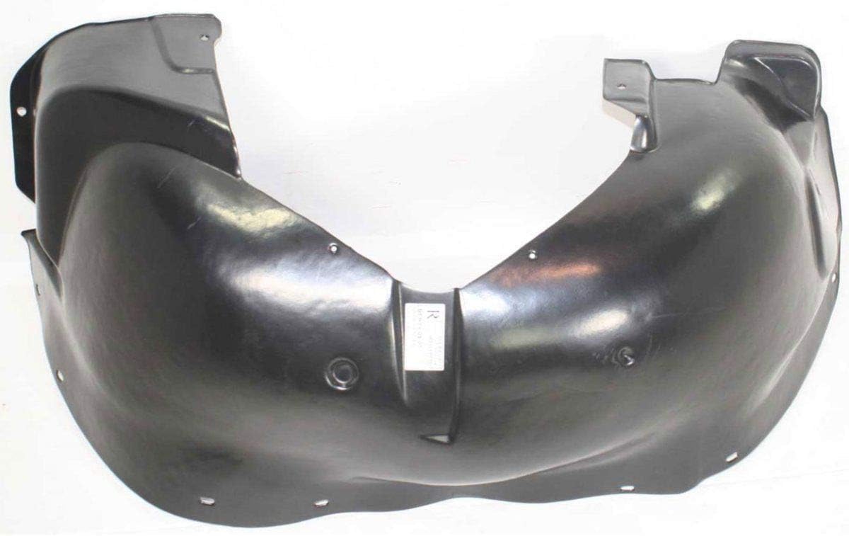 Front Fender Liner Right Passenger Side Direct Replacement Compatible With 2005-2007 Jeep Liberty CH1249128 55156790AD 55157144AD