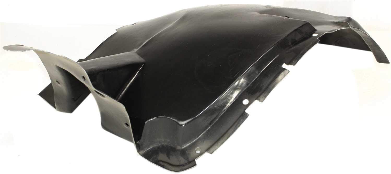 Front Section Fender Liner Cover Extension Left Driver Side Direct Replacement Compatible With 2004-2009 Cadillac SRX GM1248171 25770515