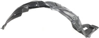 Front Fender Liner Left Driver Side Direct Replacement Compatible With 2007-2008 Honda Fit HO1250111 74151SLNA10