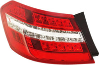 Tail Light Outer Assembly Left Driver Side Direct Replacement Compatible With 2010-2013 Mercedes Benz E-Class MB2804106 2129060758