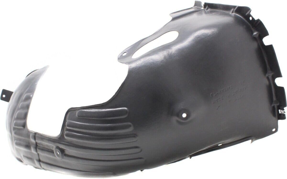 Set Of 2 Front Fender Liner Left Driver & Right Passenger Side Direct Replacement Compatible With 2016-2018 Kia Optima KI1249145 KI1248145 86812D5000 86811D5000