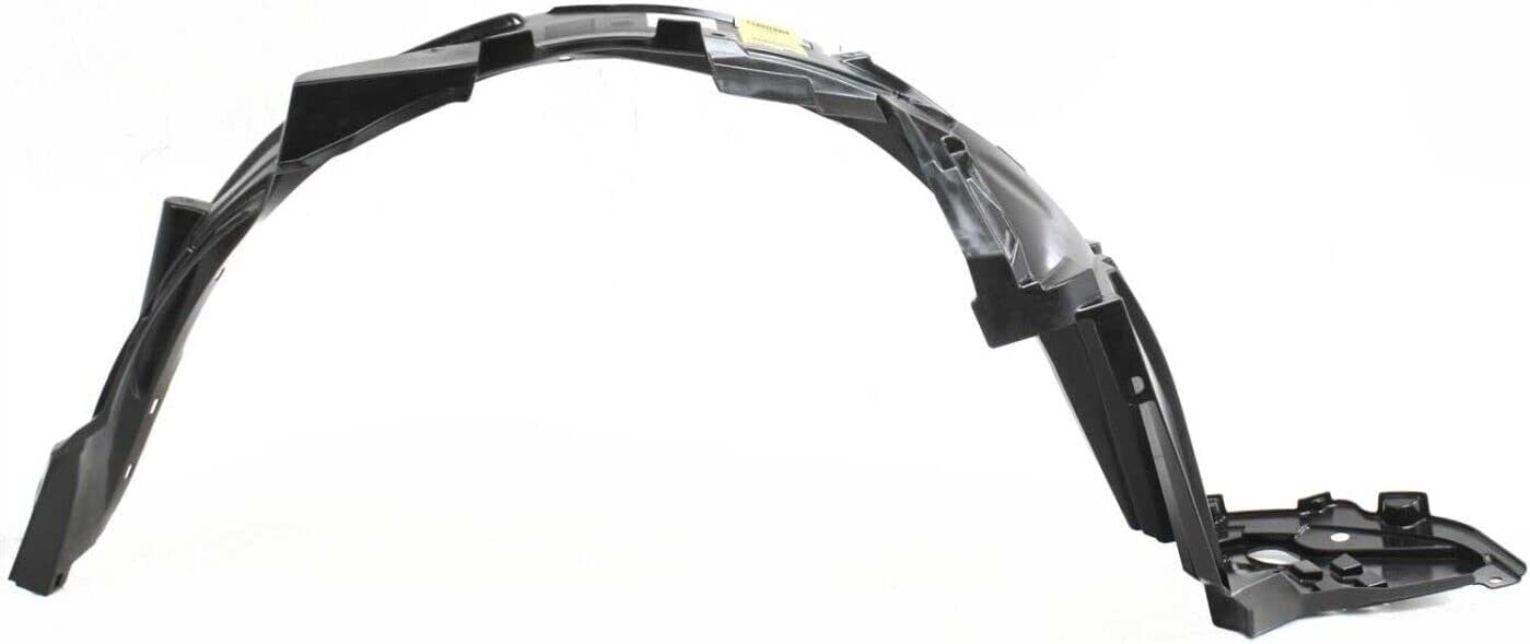 Front Engine Splash Shield + Fender Liner Left Driver & Right Passenger Side Direct Replacement Compatible With 2006-2011 Honda Civic ‎HO1228112 HO1249134 HO1248134 74111SNAA00
