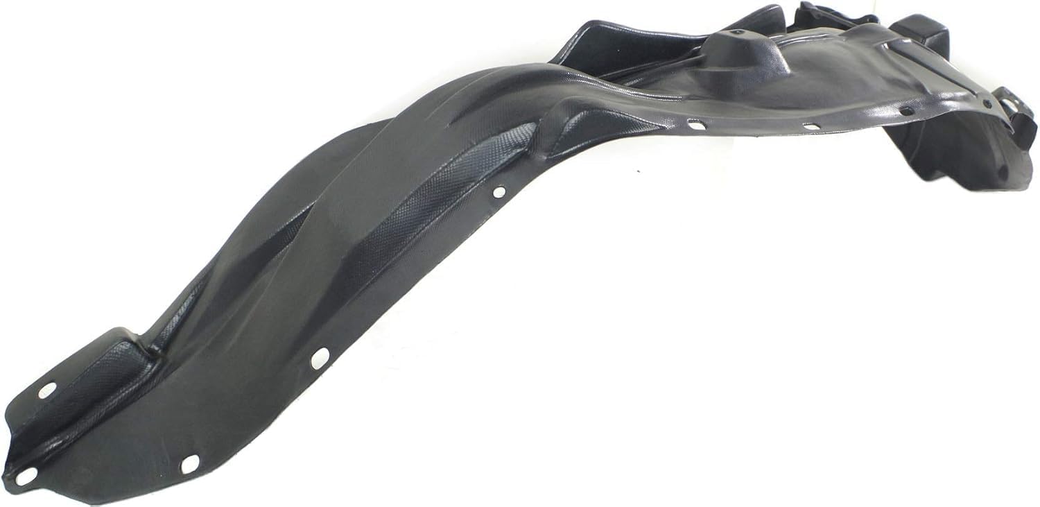 Front Fender Liner Right Passenger Side Direct Replacement Compatible With 2006-2011 Honda Ridgeline HO1249125 74101SJCA01