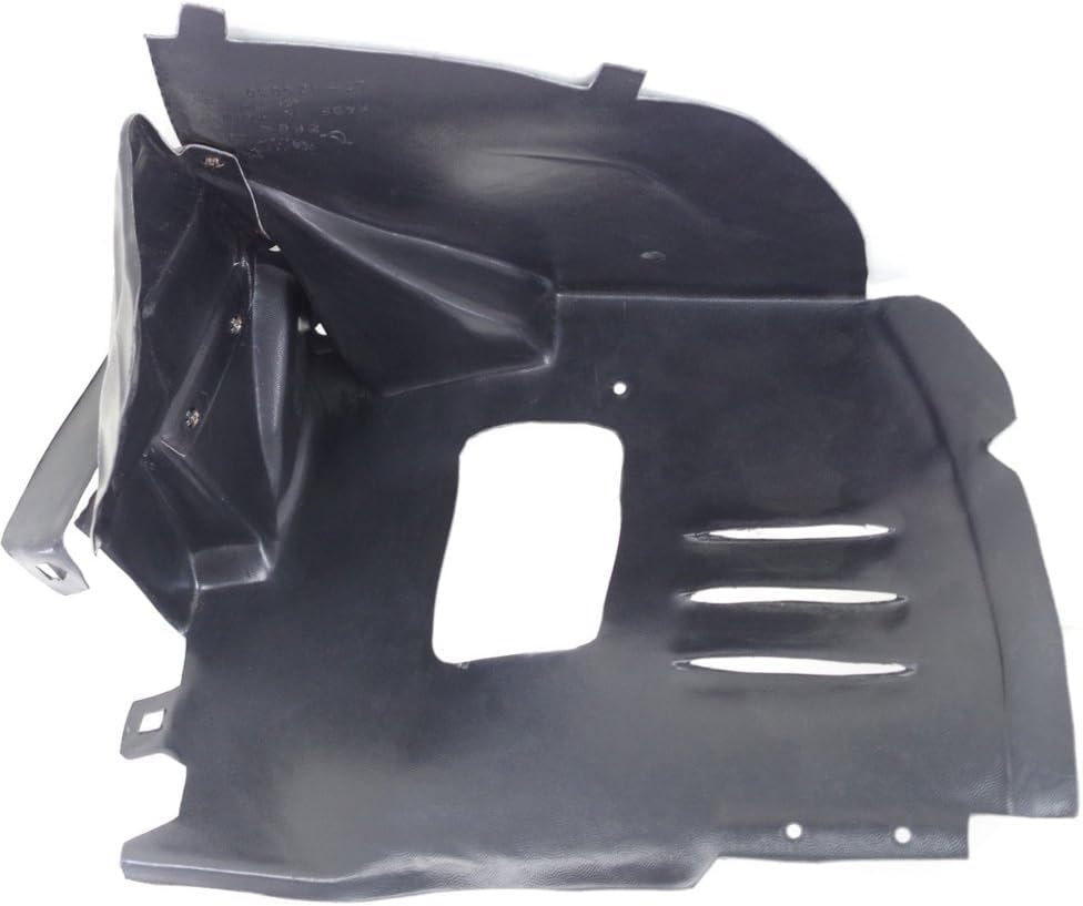 Front Section Fender Liner Right Passenger Side Direct Replacement Compatible With 1994-1997 Mercedes Benz C-Class MB1251104 2026982030