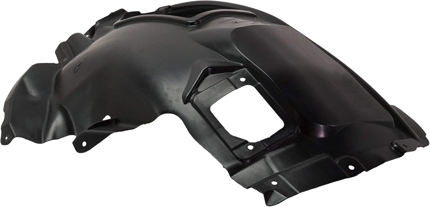 Front Fender Liner Middle Section Left Driver Side Direct Replacement Compatible With 2018-2023 BMW X3 / 2019-2024 X4 BM1248159 51717445681