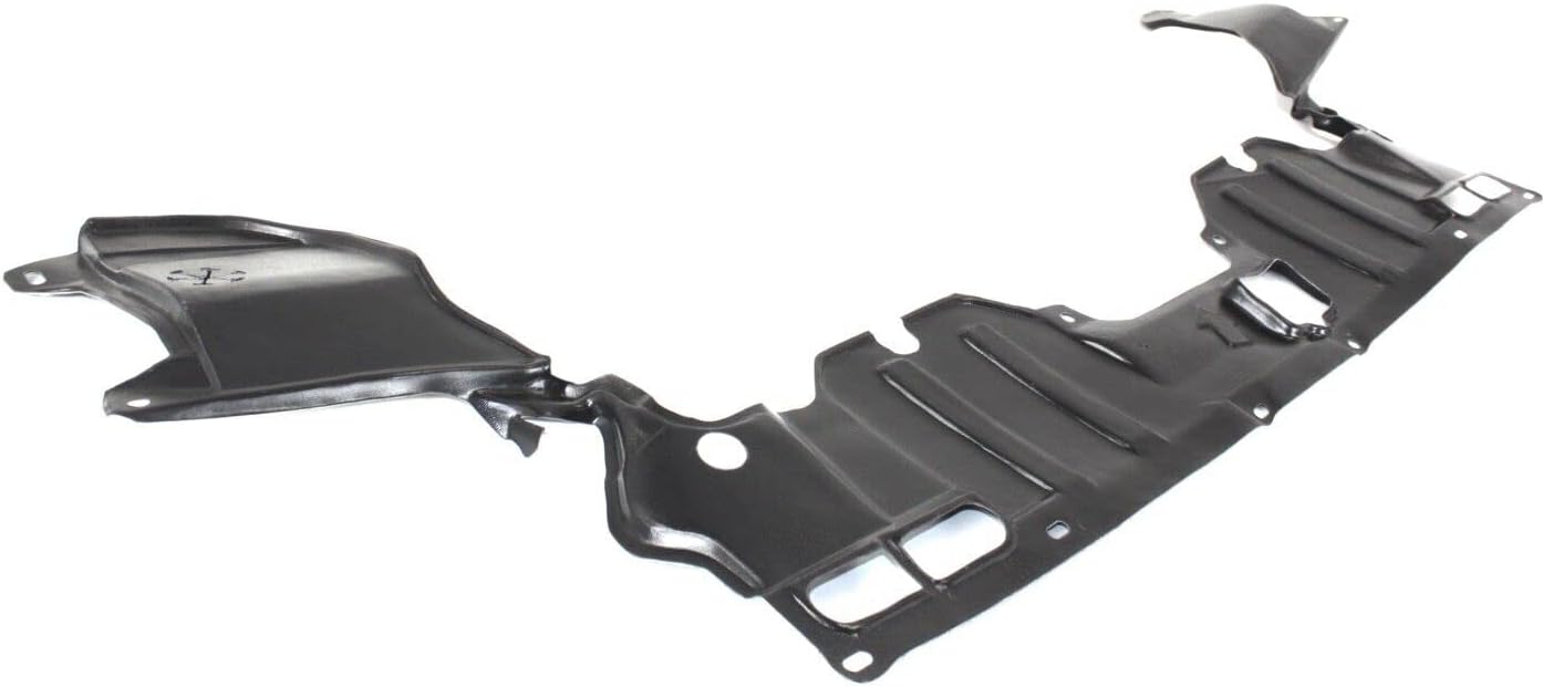 Front Engine Splash Shield + Fender Liner Left Driver & Right Passenger Side Direct Replacement Compatible With 2006-2011 Honda Civic ‎HO1228112 HO1249134 HO1248134 74111SNAA00