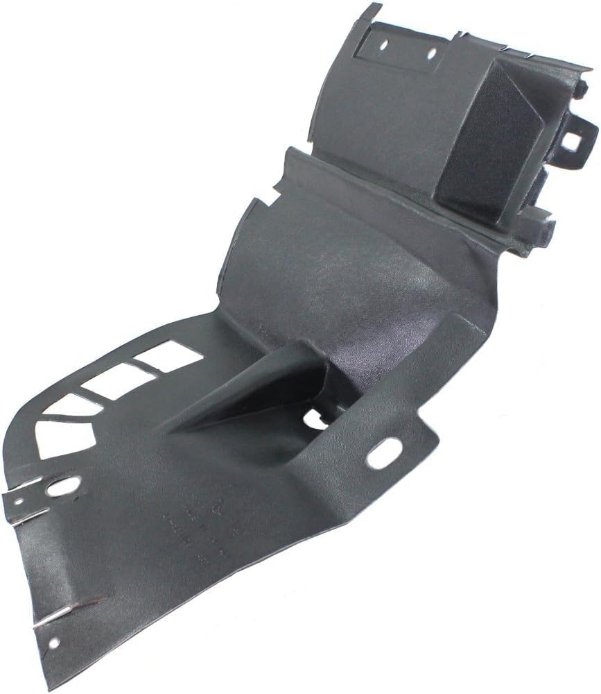 Front Section Fender Liner Right Passenger Side Direct Replacement Compatible With 1996-2002 Mercedes Benz SL-Class MB1251114 1298841235
