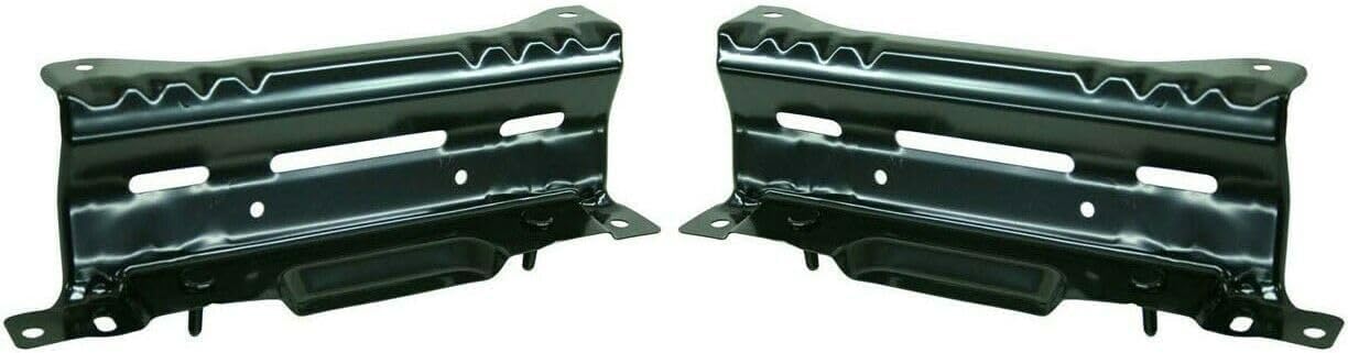 Front Bumper Cover Bracket Left Driver & Right Passenger Side Direct Replacement Compatible with 2007-2014 Toyota Yaris TO1067156 TO1066156 5316452020 5316552030