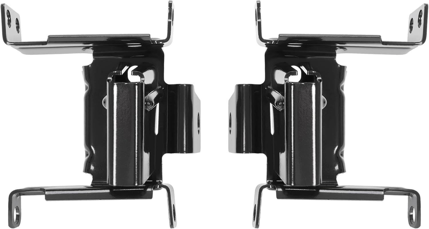 Set Of 2 Front Bumper Inner Bracket Steel Left Driver & Right Passenger Side Direct Replacement Compatible With 2007-2013 GMC Sierra 1500 GM1066185 GM1067185 22767057 22767056