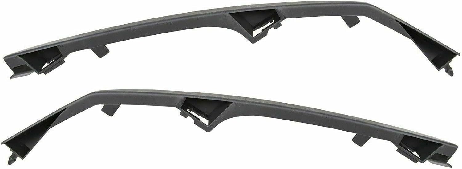 Set Of 2 Front Bumper Filler Primed Right Passenger & Left Driver Side Direct Replacement Compatible With Nissan Armada 2004-2008 / Titan 2004-2015 / Infiniti QX56 2004-2010 NI1089106