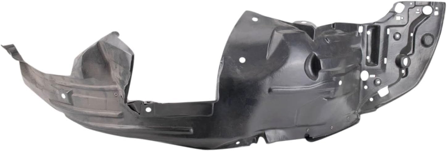 Front Fender Liner Right Passenger Side Direct Replacement Compatible With 2013-2014 Honda Fit HO1249178 74100TX9A00
