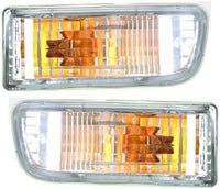 AUTOS PARTS PLUS Front Bumper Face Bar Chrome + Lower Valance Primed + Filler + Retainer + Signal Lights + Brackets Right & Left Side Direct Replacement Compatible With 1999-2002 Toyota 4Runner