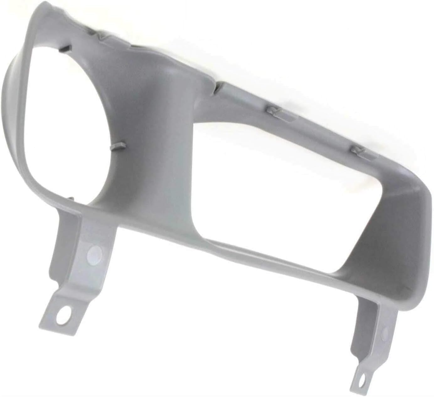 Set of 2 Front Bumper Sight Shield Fog Light Trim Bezel Left & Right Side Direct Replacement Compatible With 1994-2001 Dodge Ram 1500/1994-2002 2500 3500 CH1039107 CH1038107