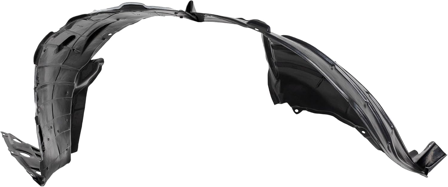 Front Fender Liner Vacuum Form Left Driver Side Direct Replacement Compatible With 2013-2014 Nissan Pathfinder NI1248160 638413JA0A-PFM
