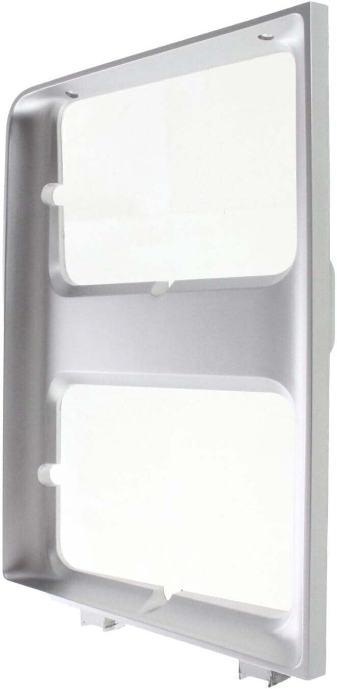 Front Headlight Door With Dual Head Lamp Left Driver Side Direct Replacement Compatible With 1985-1987 C/K Series / 1985-1988 Suburban GM2512126 15598727