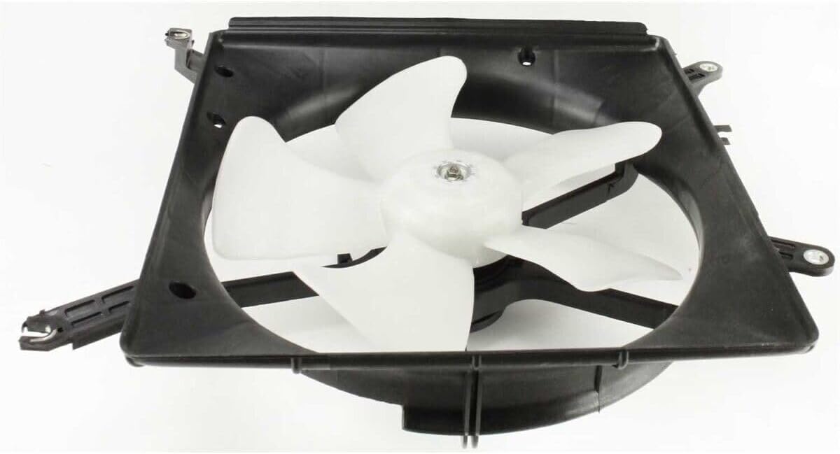 Front Radiator Fan Shroud Assembly Direct Replacement Compatible with 1990-1993 Honda Accord HO3115105 19015PT1003