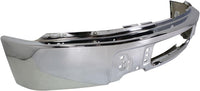 Front Bumper Face Bar Chrome Steel Direct Replacement Compatible With 2009-2014 Ford F-150 FO1002412 9L3Z17757A
