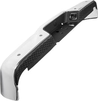 Rear Bumper Chrome Steel With Pad Provision/Without Mounting Bracket Direct Replacement Compatible With 2009-2018 Dodge Ram 1500/2010-2012 2500/3500 CH1103122 68049769AB-PFM