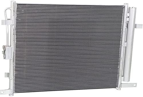 Front A/C Condenser Aluminum Core Direct Replacement Compatible With 2010-2011 Kia Soul KI3030123 976062K100