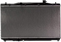 Front Radiator Aluminum Core Direct Replacement Compatible With 2018-2022 Honda Accord HO3010245 190106B2A01 190106A0A01