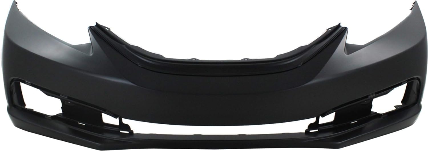 Front Bumper Cover Primed Direct Replacement Compatible With 2013-2015 Honda Civic Sedan HO1000290 04711TR3A50ZZ