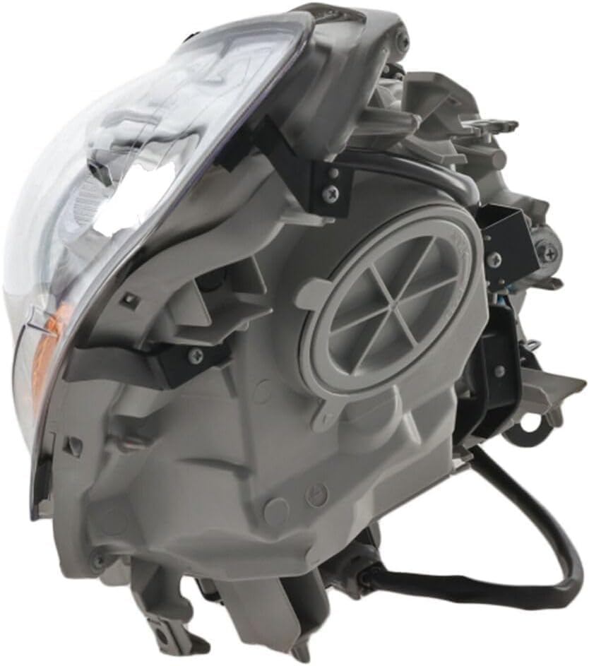 Front Headlight Assembly Left Driver Side Direct Replacement Compatible With 2007-2008 Infiniti G35 IN2502137 26060JK60C