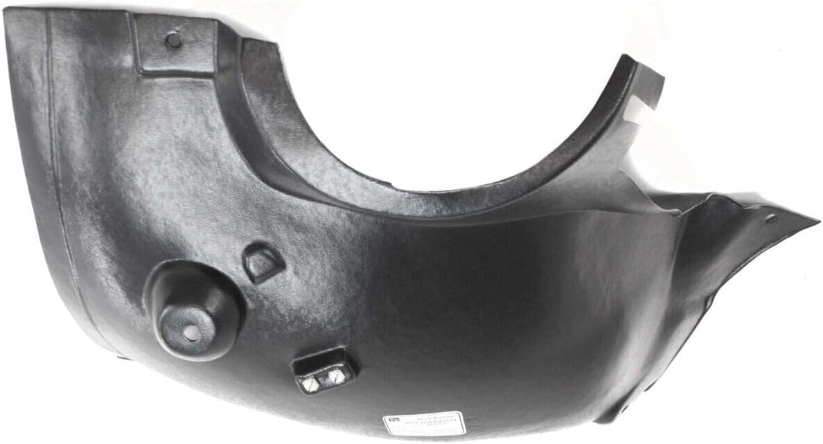 Front Upper Section Fender Liner Right Passenger Side Direct Replacement Compatible With 2003-2009 Mercedes Benz CLK-Class MB1249137 2098840622