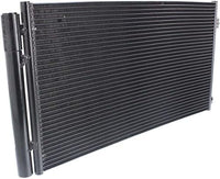 Front A/C Condenser Aluminum Core Direct Replacement Compatible With 2015-2021 Jeep Renegade / 2015-2022 Ram ProMaster City CH3030260 CH3030265 FI3030102 68247204AA 68273402AA