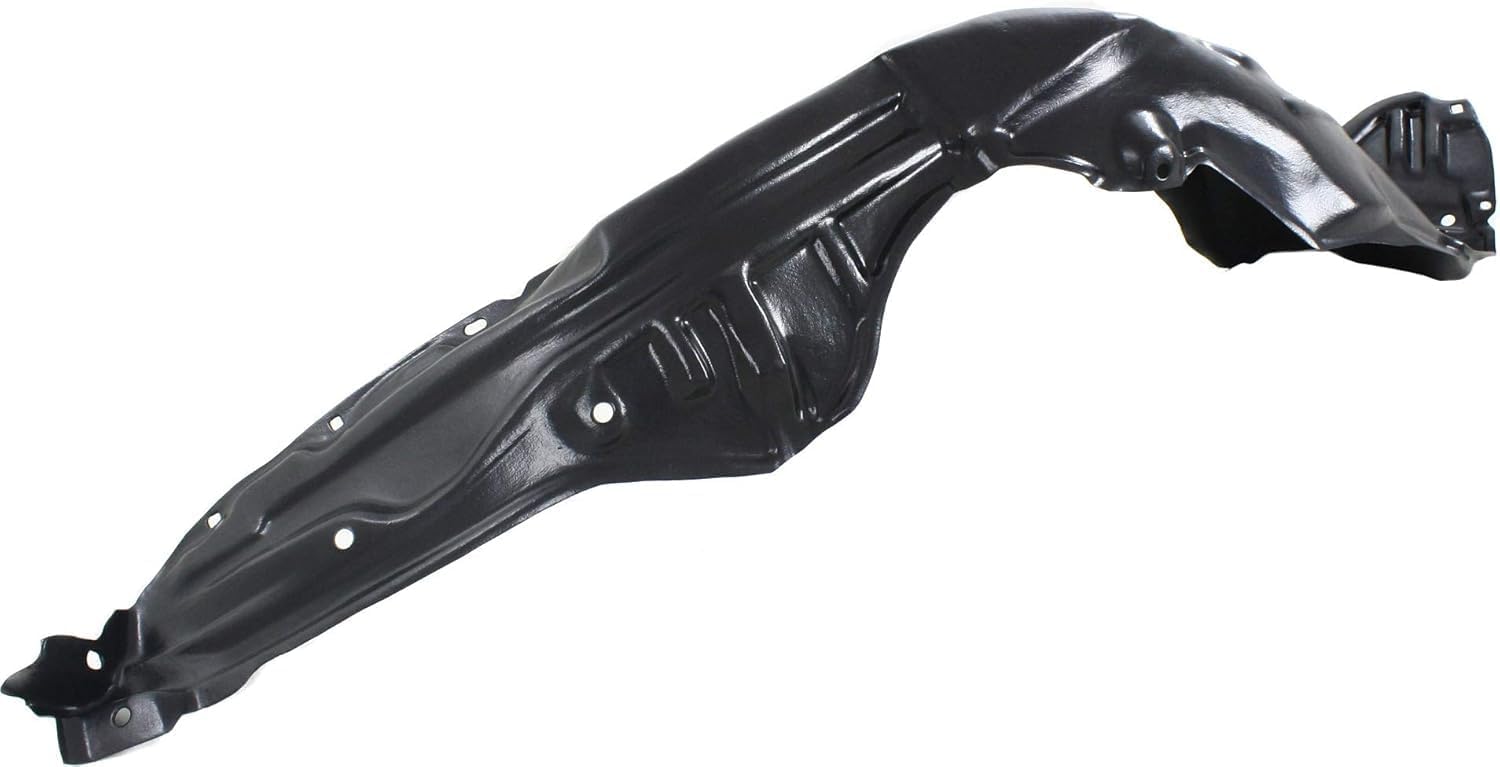 Front Fender Liner Left Driver Side Direct Replacement Compatible With 2012-2014 Toyota Prius C TO1248185 5387652340