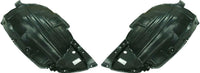 Set Of 2 Front Section Fender Liner Left Driver & Right Passenger Side Direct Replacement Compatible With 2006-2007 Infiniti M35 IN1251110 IN1250111 63844EG000 63845EG000