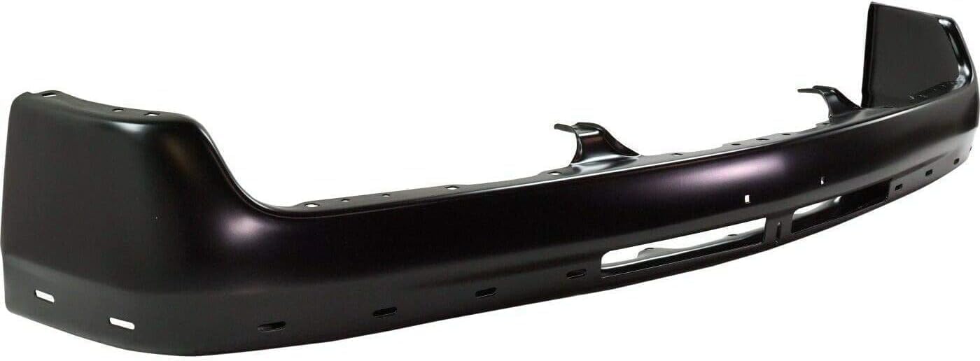 Front Bumper Paintable + Upper Cover Textured + Lower Valance Primed + Brackets Set of 3 Direct Replacement Compatible With Chevrolet Silverado 1999-2002 / Tahoe 2000-2006 GM1051103