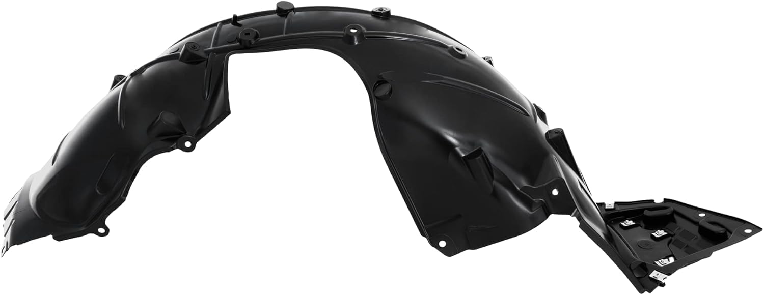 Front Fender Liner Left Driver Side Direct Replacement Compatible With 2016-2018 Honda Civic HO1248158 74151TBAA00