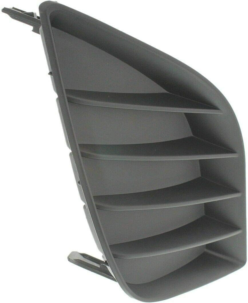 Front Fog Light Cover Textured Left Driver Side Direct Replacement Compatible With 2014-2016 Toyota Corolla TO1038170 8148202320