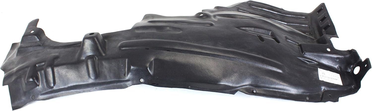 Front Fender Liner Rear Section Left Driver Side Direct Replacement Compatible With 2003-2004 Infiniti G35 IN1250109 63843AC100