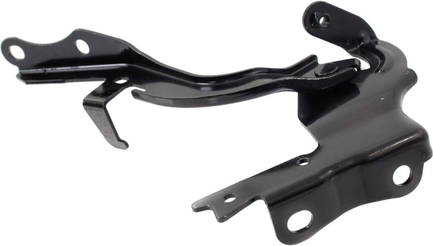 Set Of 2 Front Hood Hinge Steel Left Driver & Right Passenger Side Direct Replacement Compatible With 2016-2022 Lexus RX350 / RX350L / RX450h LX1236141 LX1236140 534100E180 534200E180