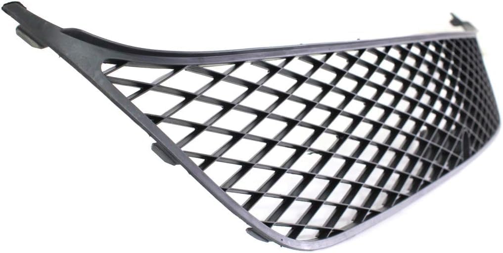 Front Bumper Lower Grille Primed Plastic Direct Replacement Compatible With 2007-2009 Mitsubishi Outlander MI1036100 6402A037