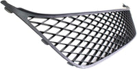 Front Bumper Lower Grille Primed Plastic Direct Replacement Compatible With 2007-2009 Mitsubishi Outlander MI1036100 6402A037