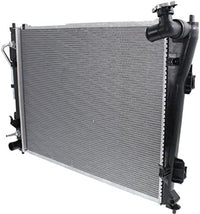 Front Radiator Aluminum Core Direct Replacement Compatible With 2011-2015 Kia Optima / 2011-2014 Sonata HY3010171 HY3010183 253103Q500 253103R700